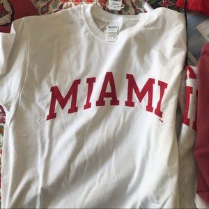 Miami University White T-shirt